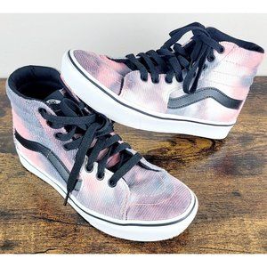 VANS Sk8 Hi Blotched Multi Purple Pink White Mens Sz 5.5, Womens 7 | VN0A3WMB2QR